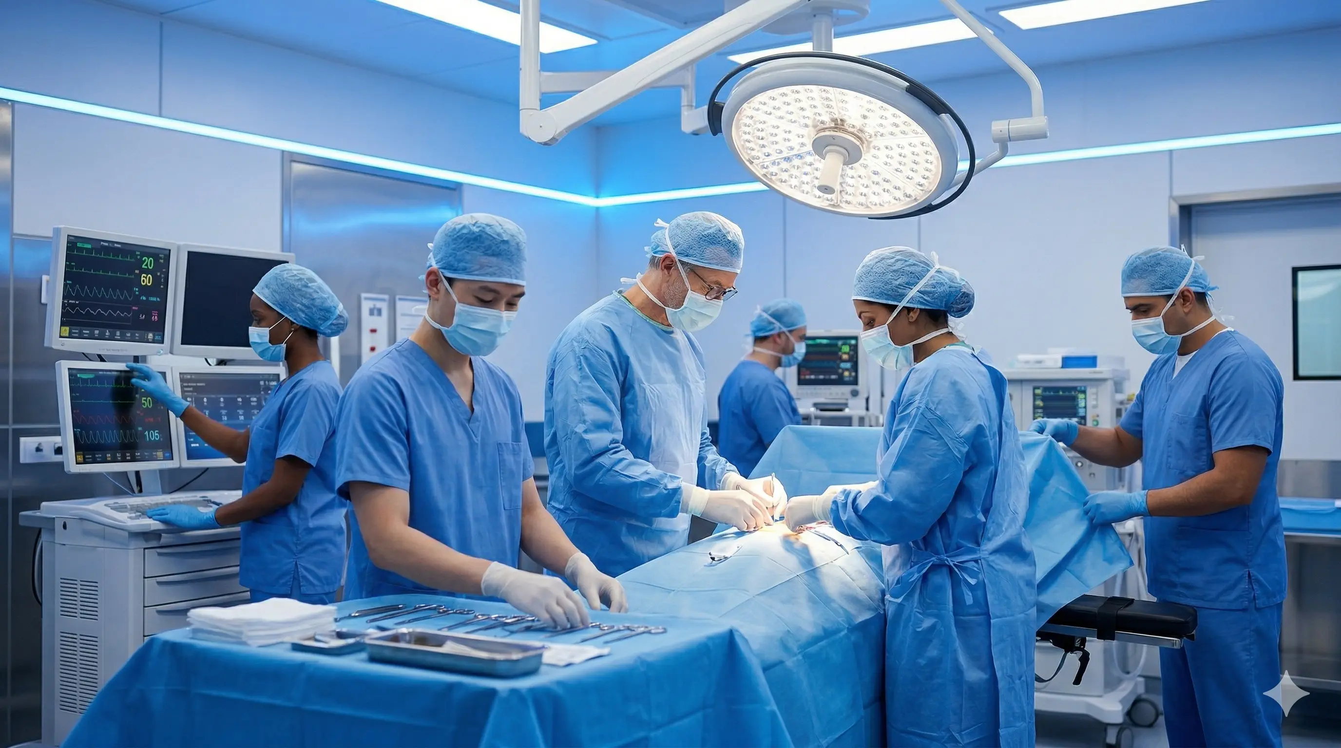 Medical Team in Surgery