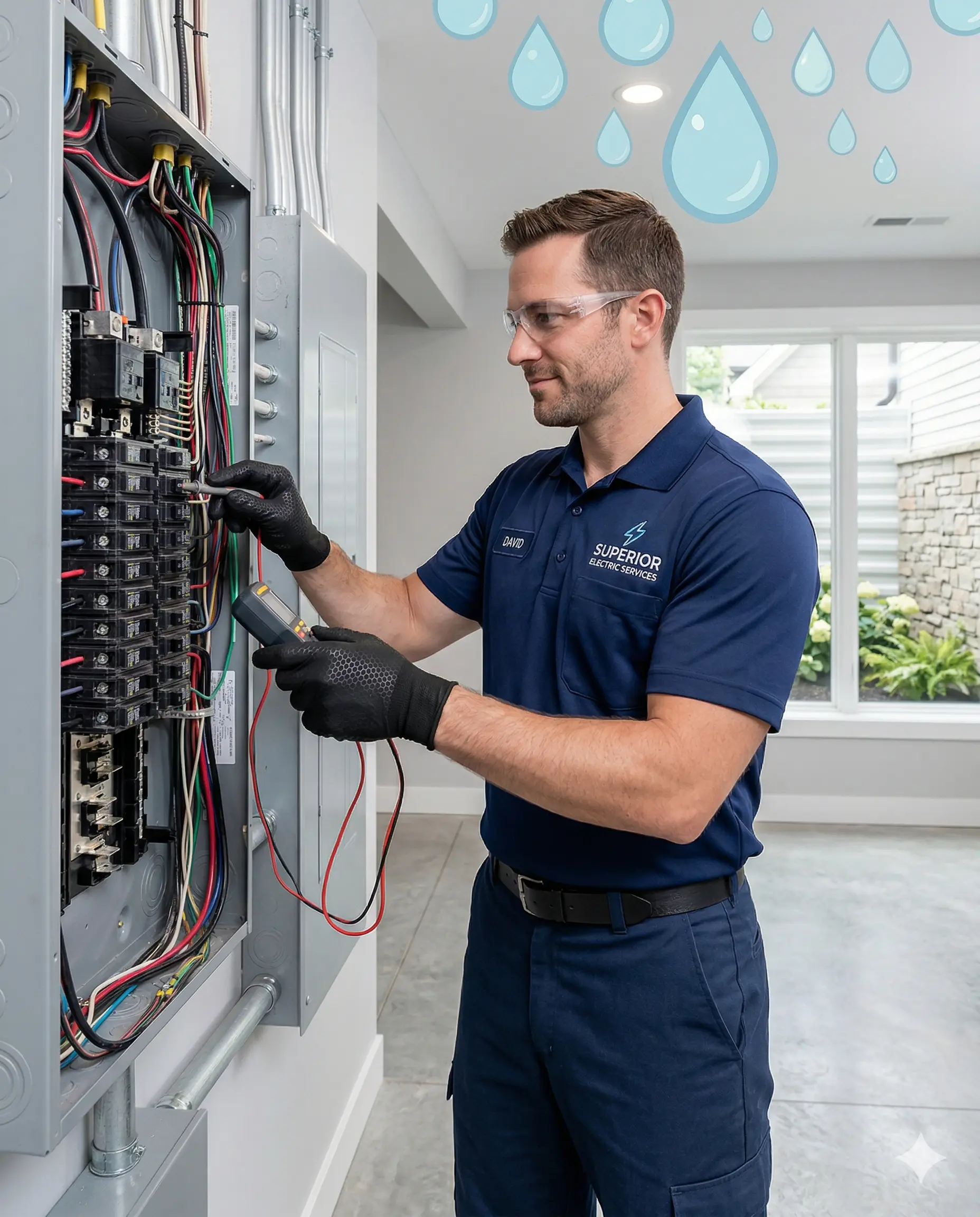 Master Electrician at Work