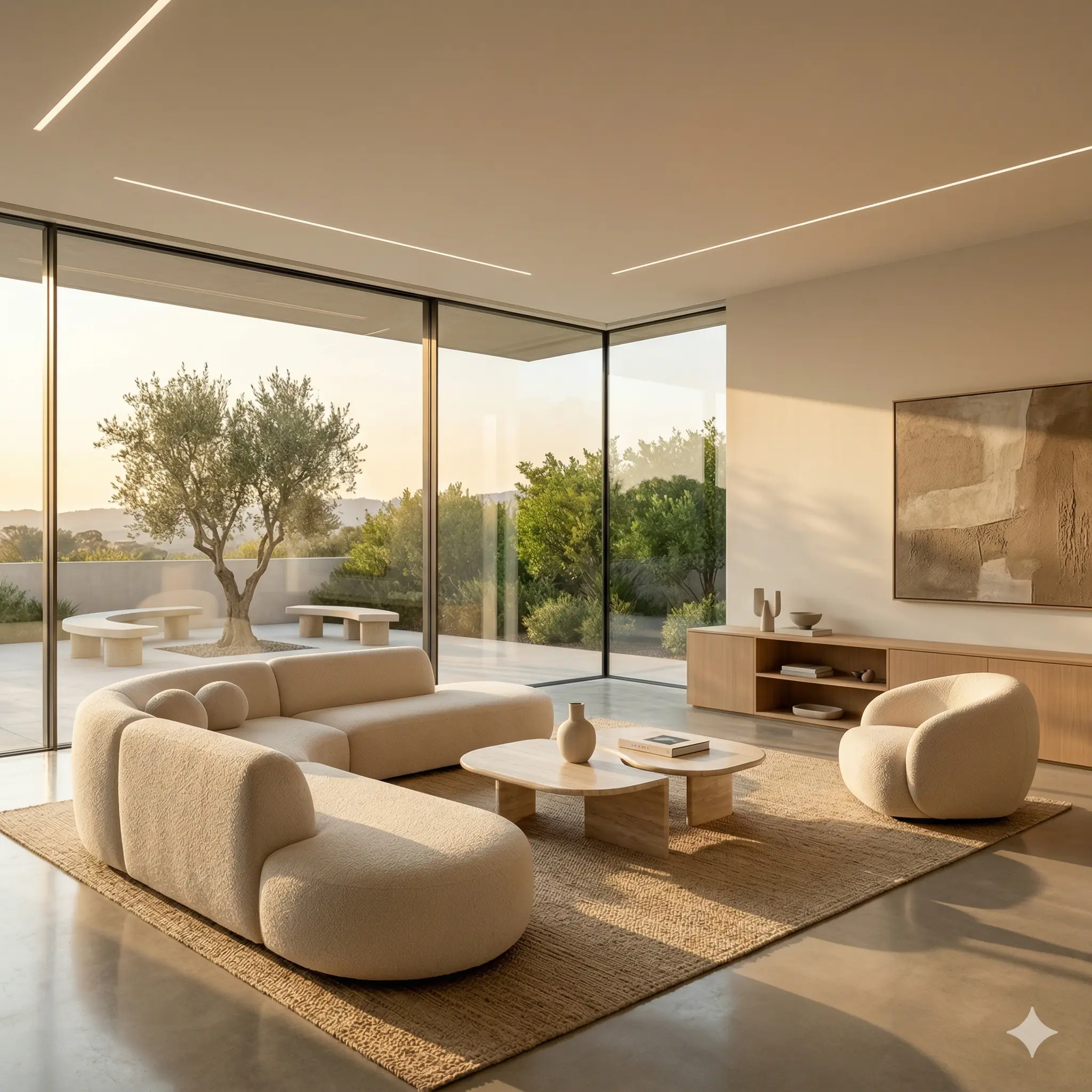 Minimalist Living Space