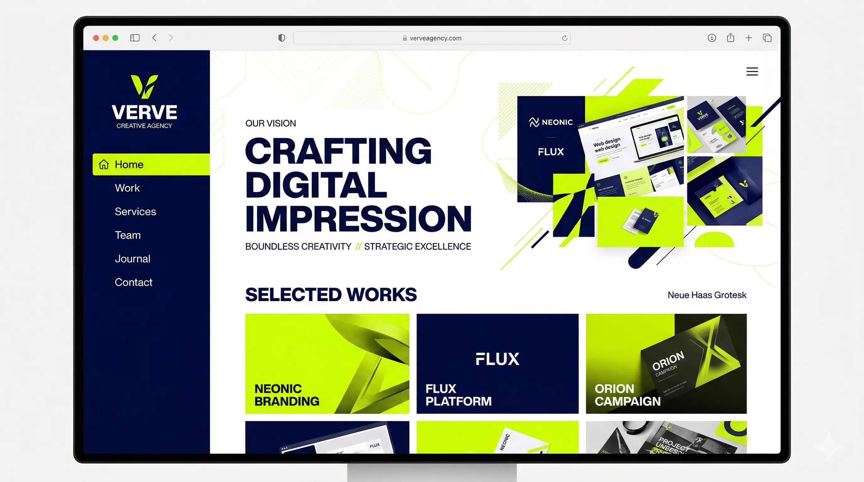 Motion Director Portfolio Template